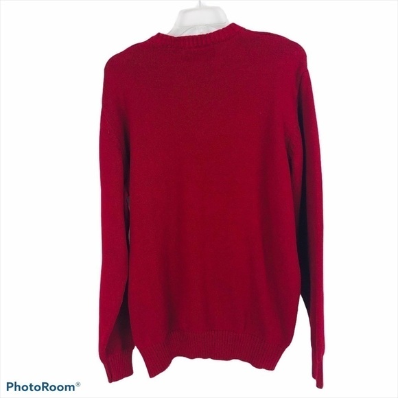 MOUNTAIN LAKE Men’s Pullover Knit Sweater Sz Large Multi Colors Stretch - Picture 3 of 10